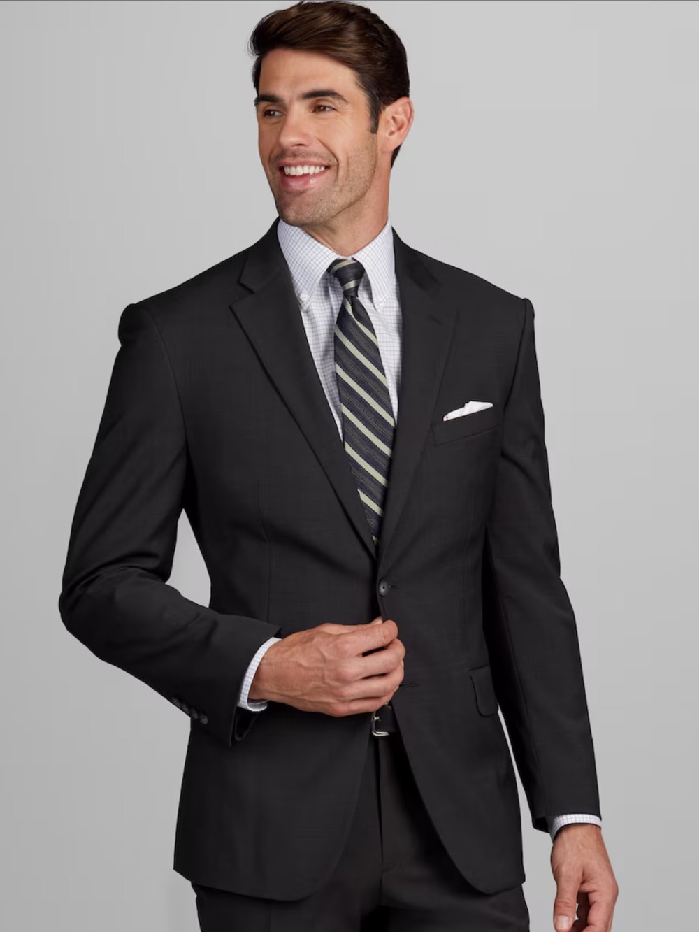 Jos. A. Bank Traveler Performance‎ Collection Tailored Wool Fit Suit Blazer